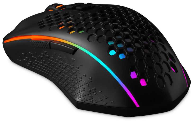 Игровая мышь компьютерная Redragon Memeanlion honeycomb, 7 кнопок, 12400 dpi фотография 3
