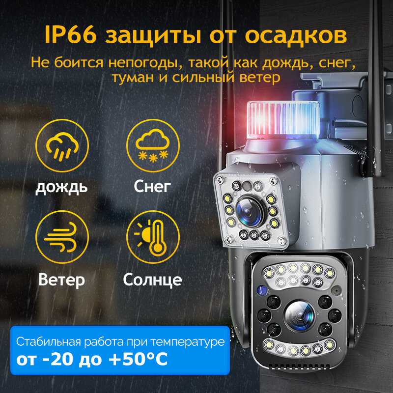 Камера видеонаблюдения уличная GCL Камера видеонаблюдения с Wi-Fi и 4G фотография 17