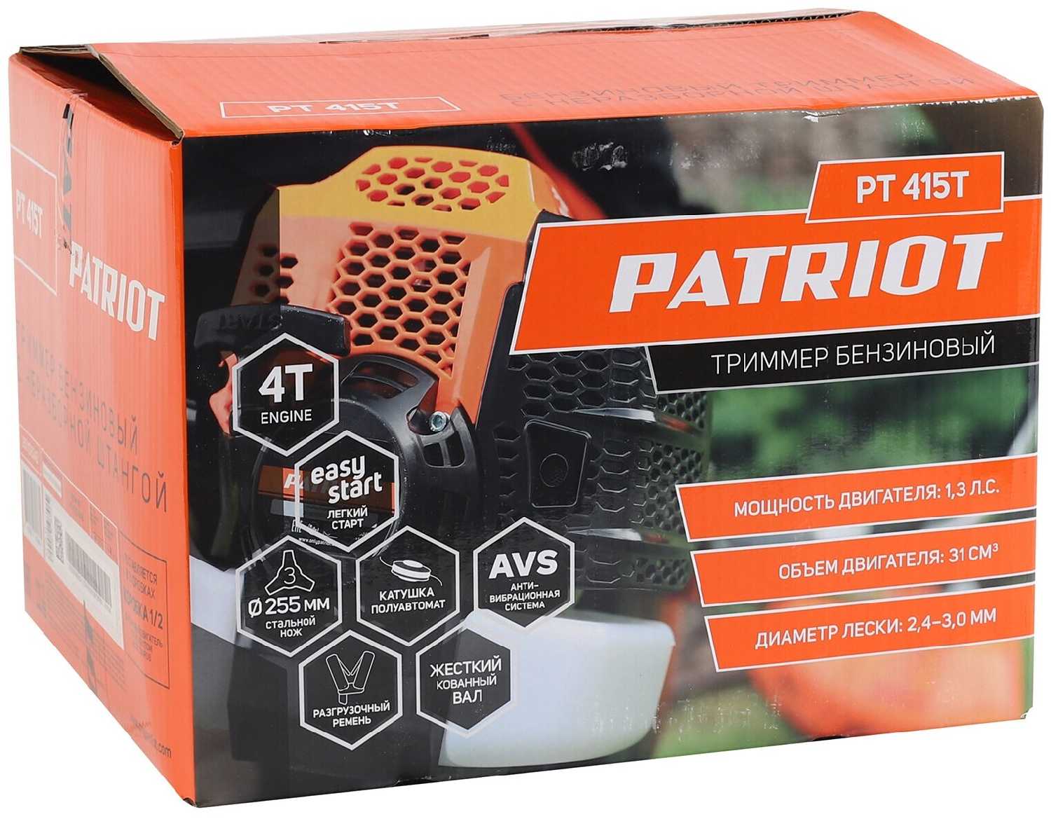 Триммер бензиновый PATRIOT PT 415T фотография 9