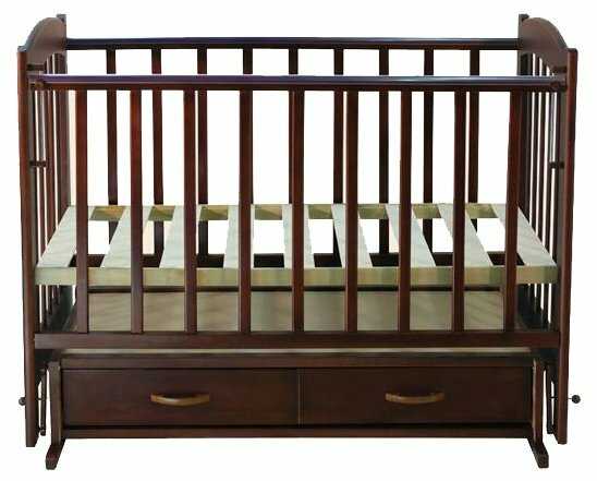 Кроватка Ведрусс Радуга 4, классическая, поперечный маятник