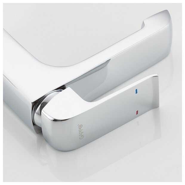 Смеситель для раковины (умывальника) Gappo G1050-8, рычажный фотография 4