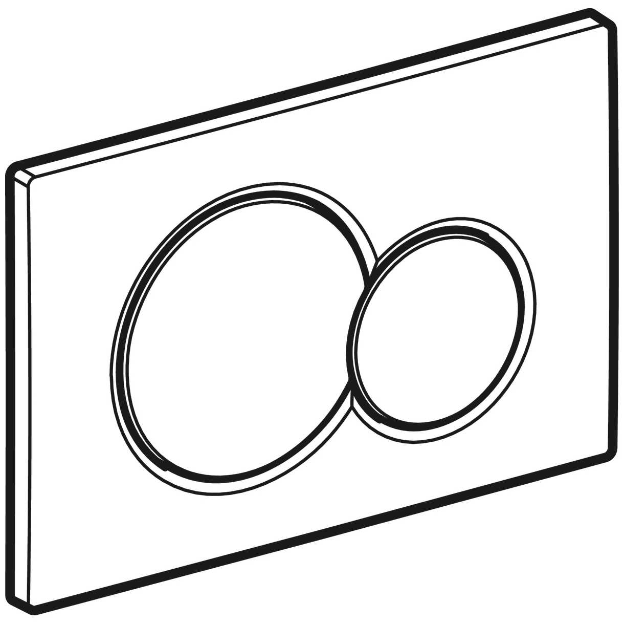 Кнопка смыва GEBERIT 115.770.11.5 Sigma 01 фотография 2