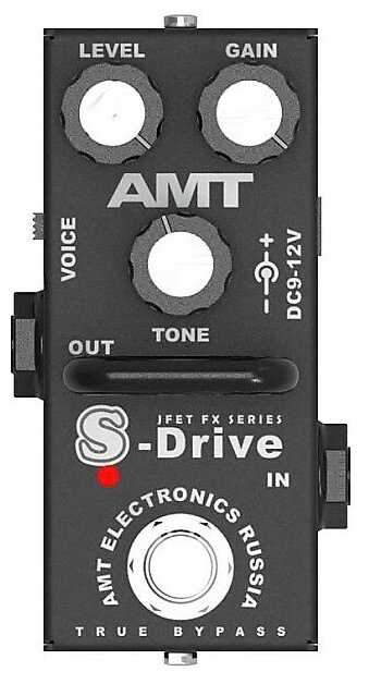 Гитарная педаль перегруза, AMT Electronics S-Drive mini