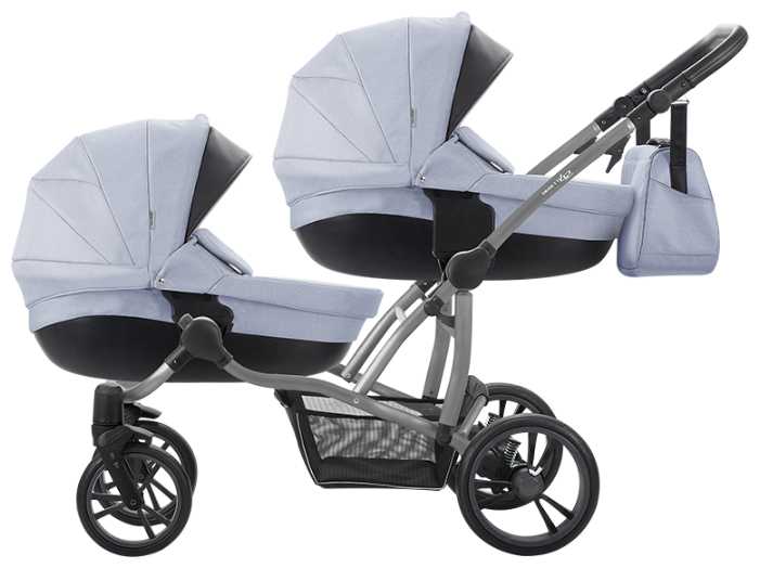Универсальная коляска для двойни Bebetto 42 Comfort 2017, 2 в 1 фотография 11