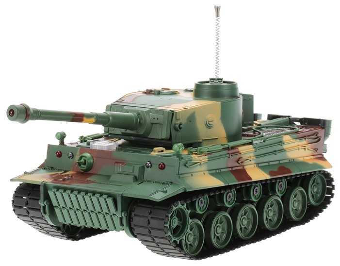 Танк Heng Long Tiger I (3828), 1:26, 31.5 см фотография 3