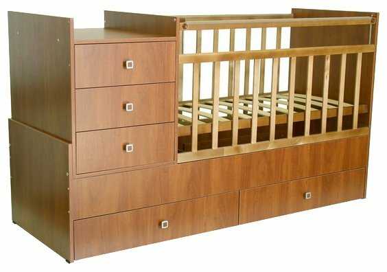 Кроватка Фея 1000 (трансформер), трансформер фотография 7