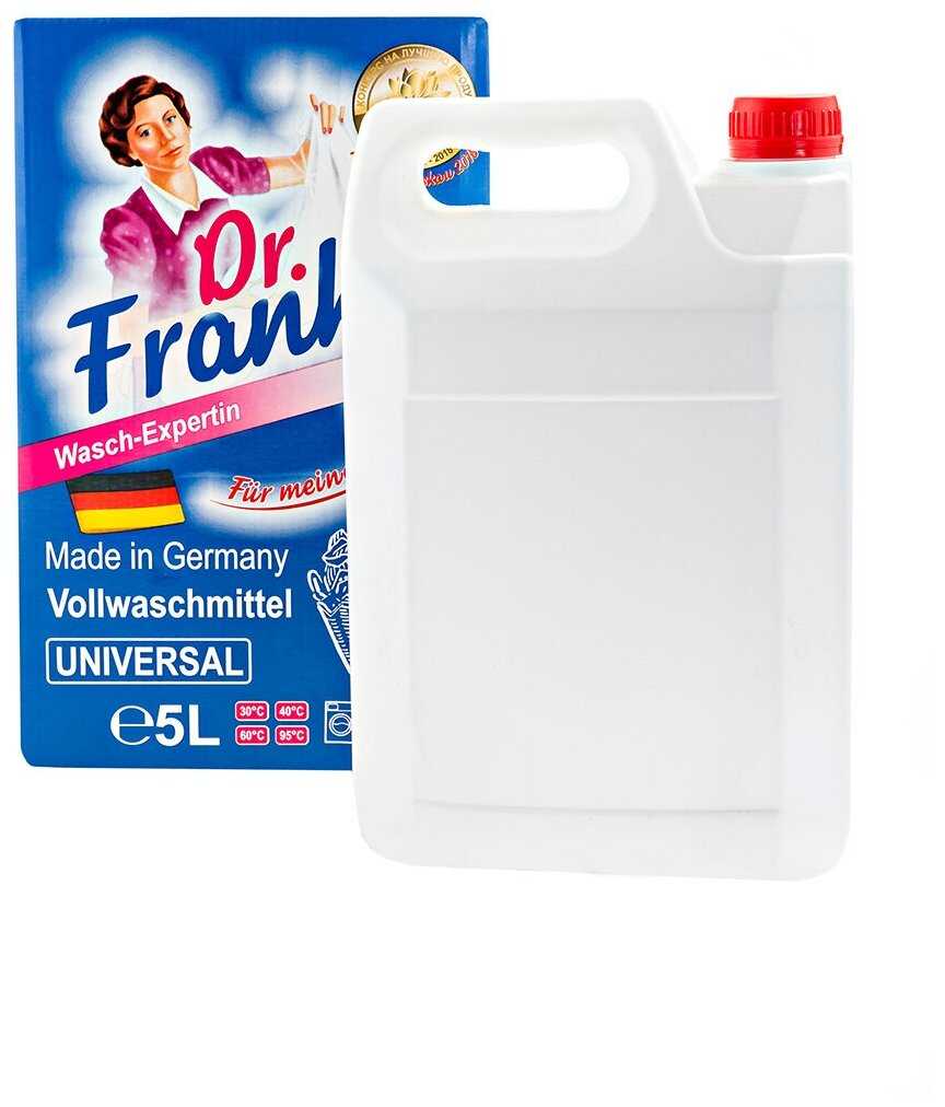 Dr.Frank Universal Гель для ручной и автоматической стирки универсальный 5 л фотография 4