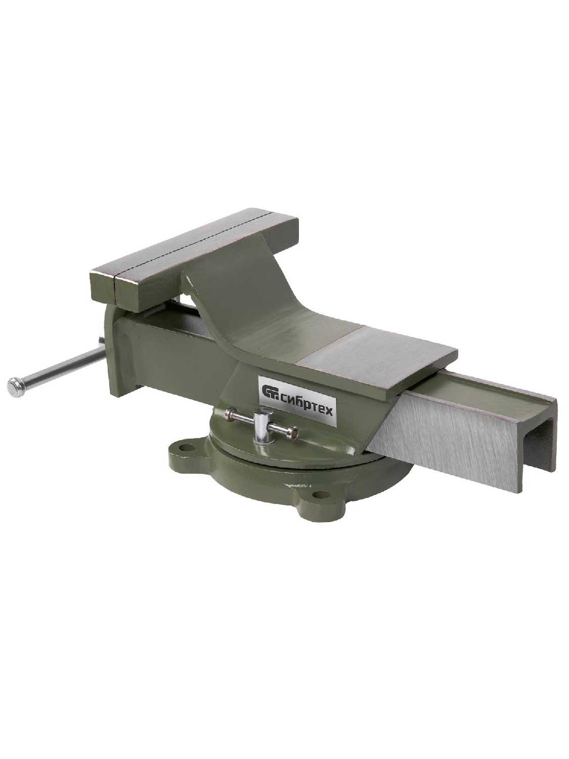 Тиски слесарные Сибртех 150 мм поворотные (18620) фотография 7