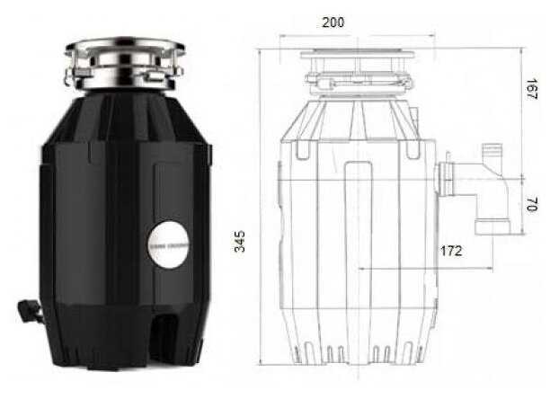 Бытовой измельчитель Bone Crusher BC 810 фотография 8