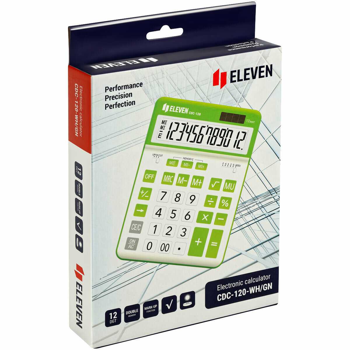 Калькулятор Eleven CDC-120 (CDC-120-BK/NV) фотография 20