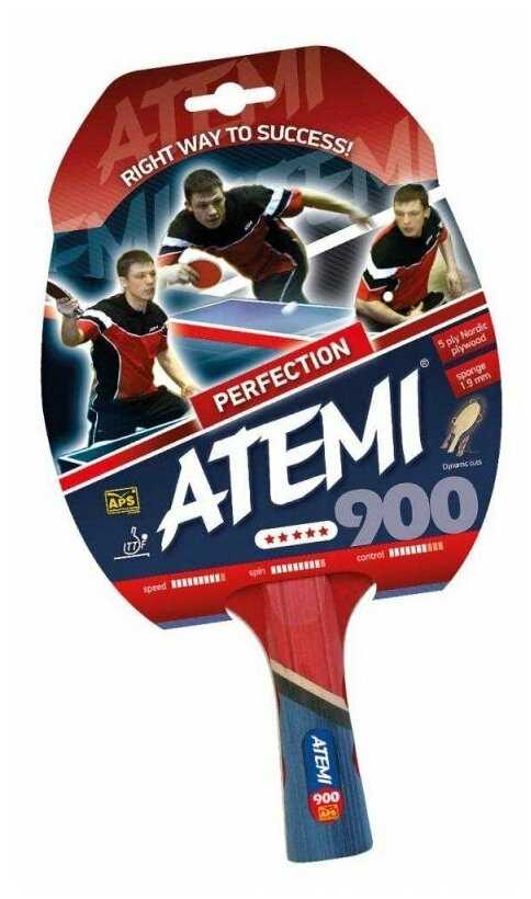 Ракетки для настольного тенниса ATEMI 900 CV фотография 15