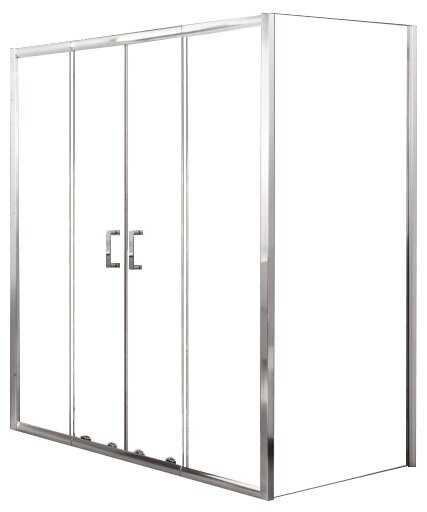 Душевой уголок BelBagno UNIQUE-AH-21-170/200-90 низкий поддон 200см*90см