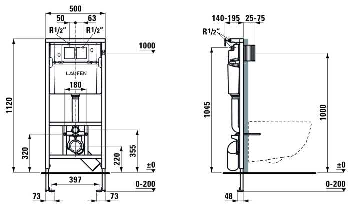 Унитаз, Писсуар, Бачок Laufen 6996.6 фотография 7