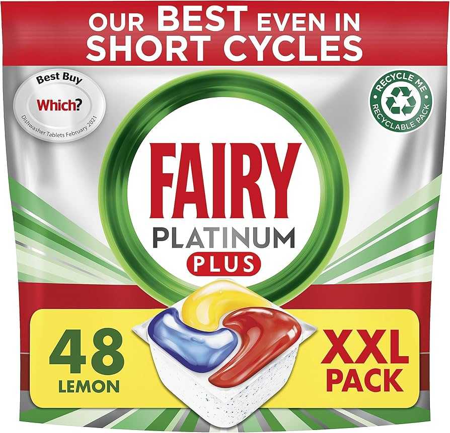 Капсулы Fairy Platinum+ Все-в-Одном капсулы (Лимон) фотография 19