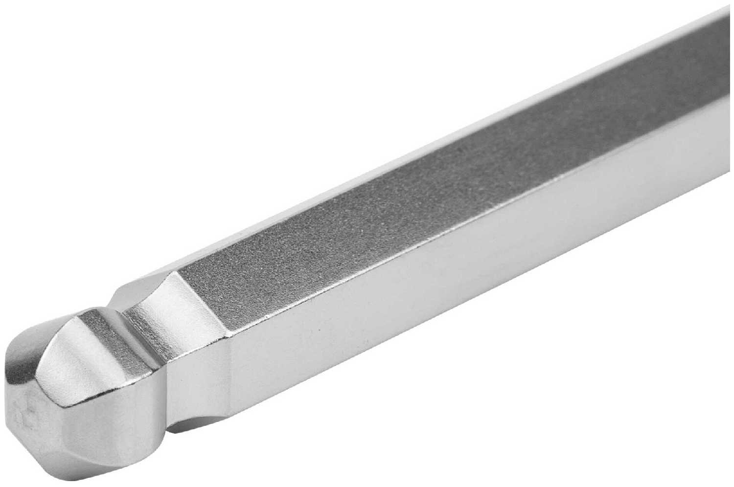 Удлиненный шестигранный ключ NORGAU Industrial с круглой головкой для работы под углом 25 градусов, 10 мм фотография 2