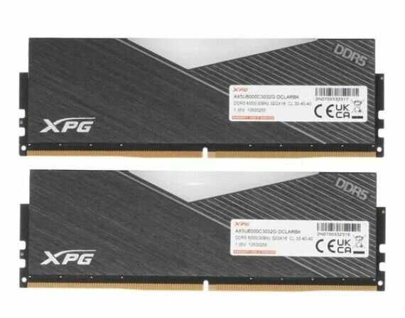 Модуль памяти ADATA XPG Lancer RGB (AX5U6000C3032G-DCLARBK) фотография 3