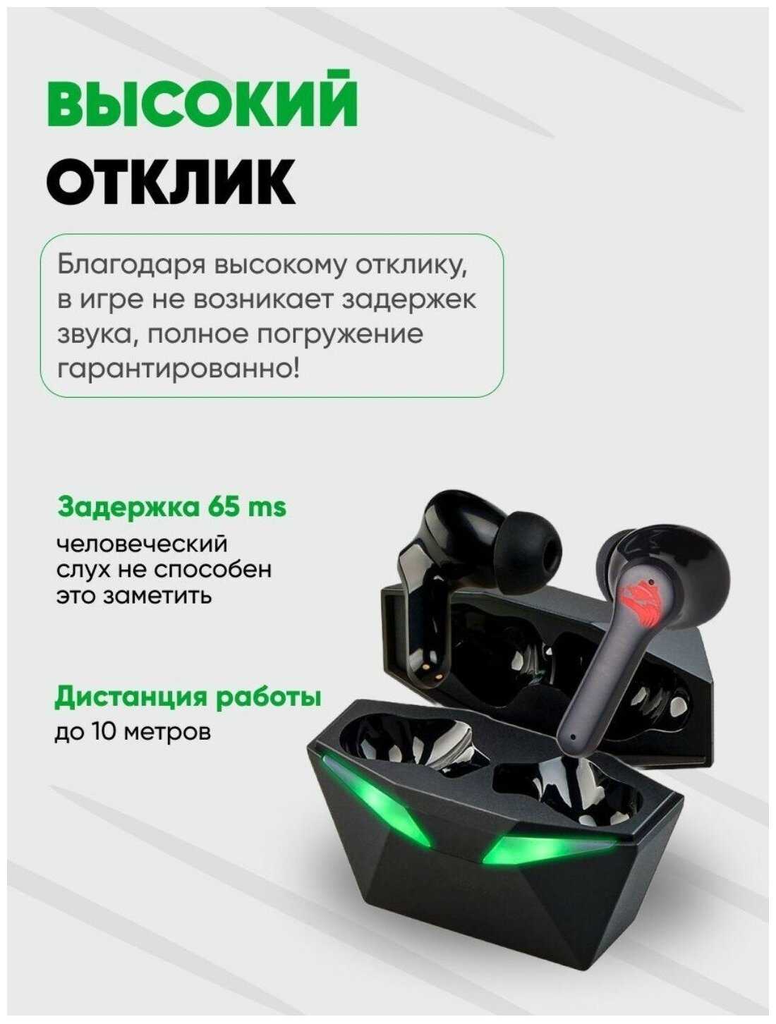 Спортивные беспроводные наушники INCOOL TWS фотография 5