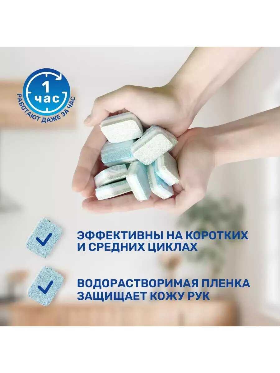 Таблетки для посудомоечной машины Clean&Fresh Всё в 1 фотография 4