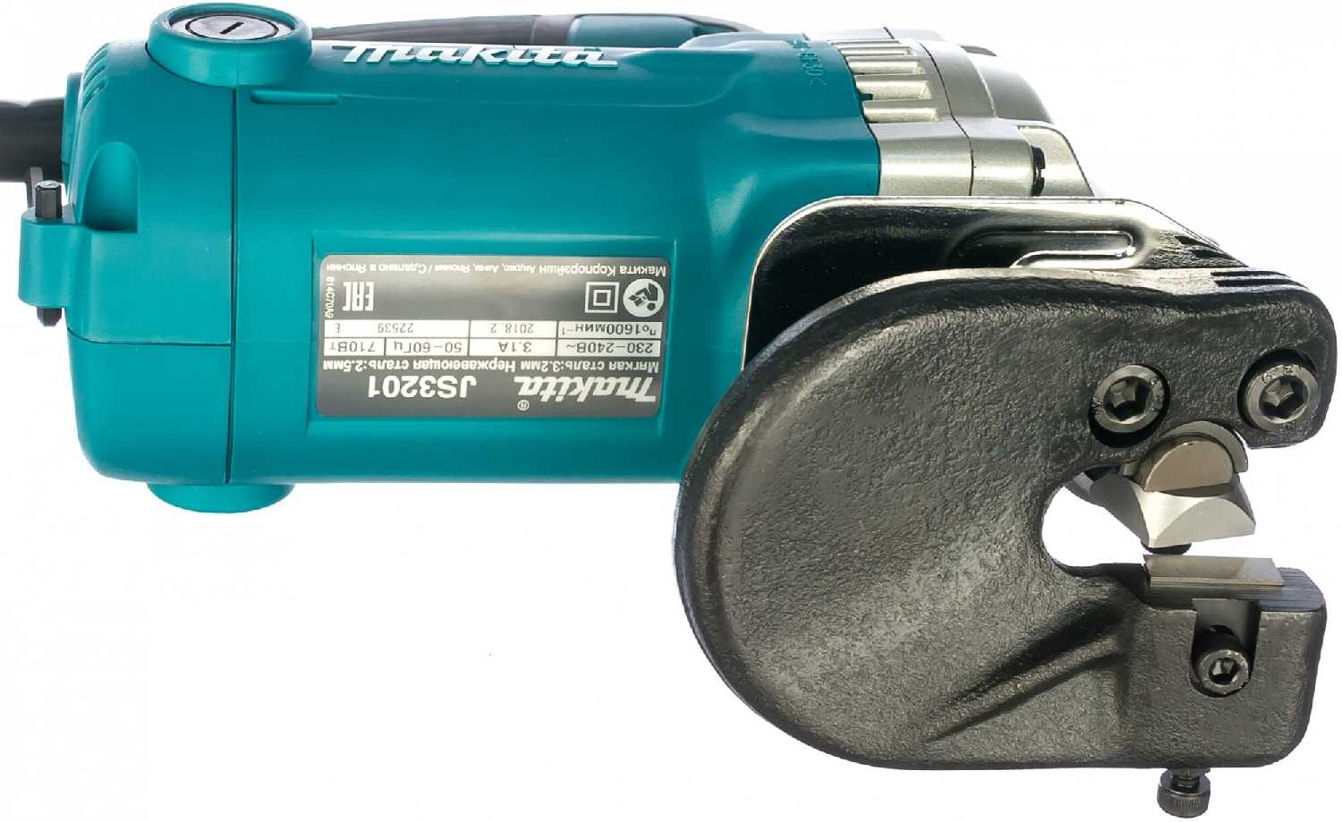 Листовые электрические ножницы Makita JS3201J фотография 8