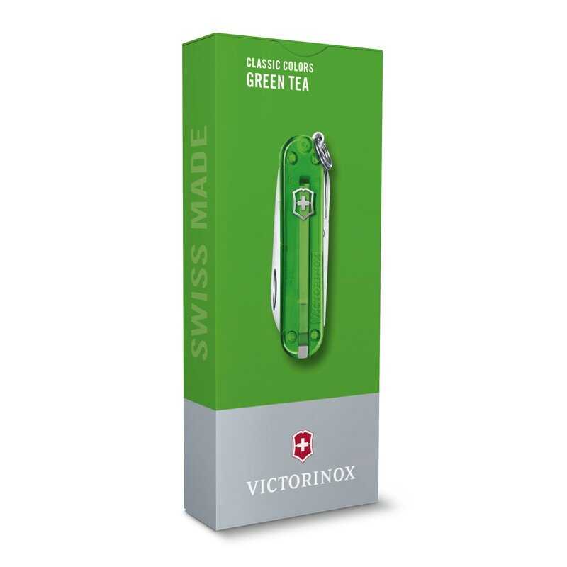 Нож многофункциональный VICTORINOX Classic Green Tea (0.6223.T41G) фотография 8