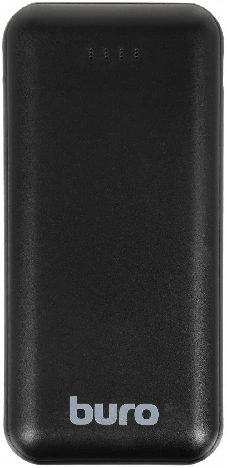 Мобильный аккумулятор Buro BPF20E 20000mAh 4.5A QC PD 2xUSB черный (BPF20E22PBK) фотография 2