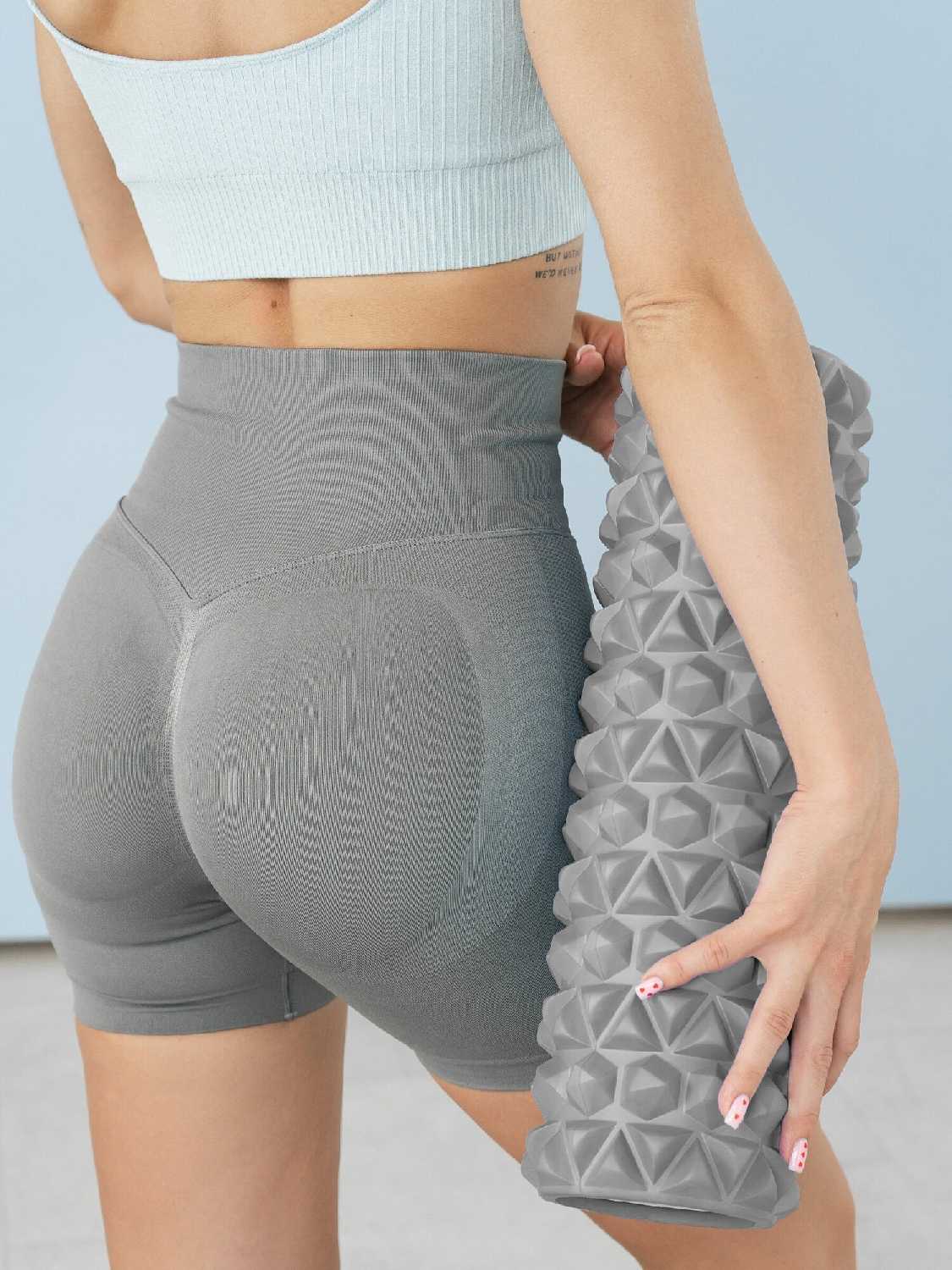 Ролик массажный Shark Fit Валик для спины (Shark Fit) фотография 9