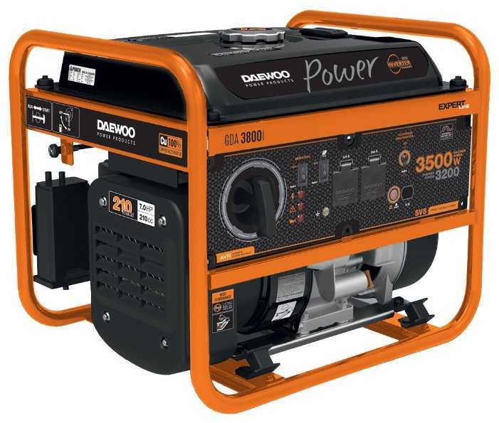 Бензиновая электростанция Daewoo Power Products GDA 3800i