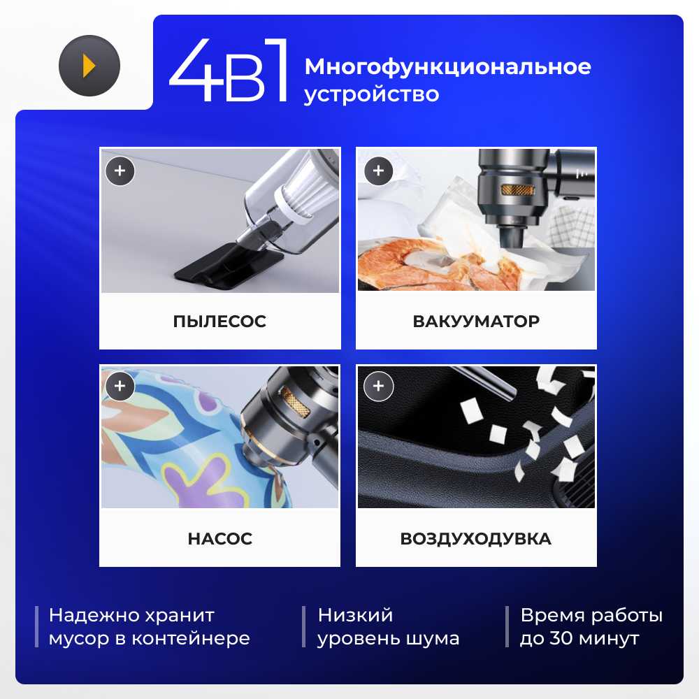 Беспроводной ручной пылесос Suitu фотография 25