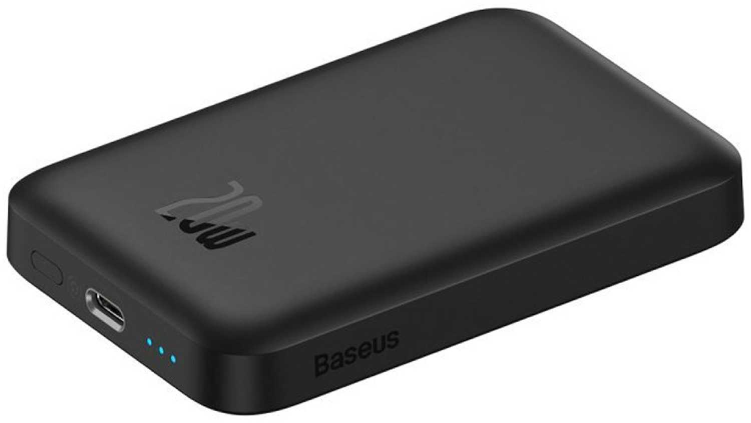 Внешний аккумулятор Baseus Magnetic Wireless 20W (QC3.0/PD) фотография 6