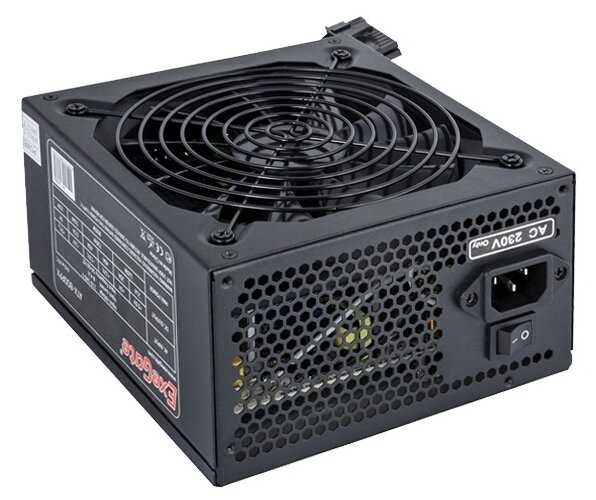 Блок питания ExeGate 800PPX 800W кабель 220V с защитой от выдергивания фотография 1
