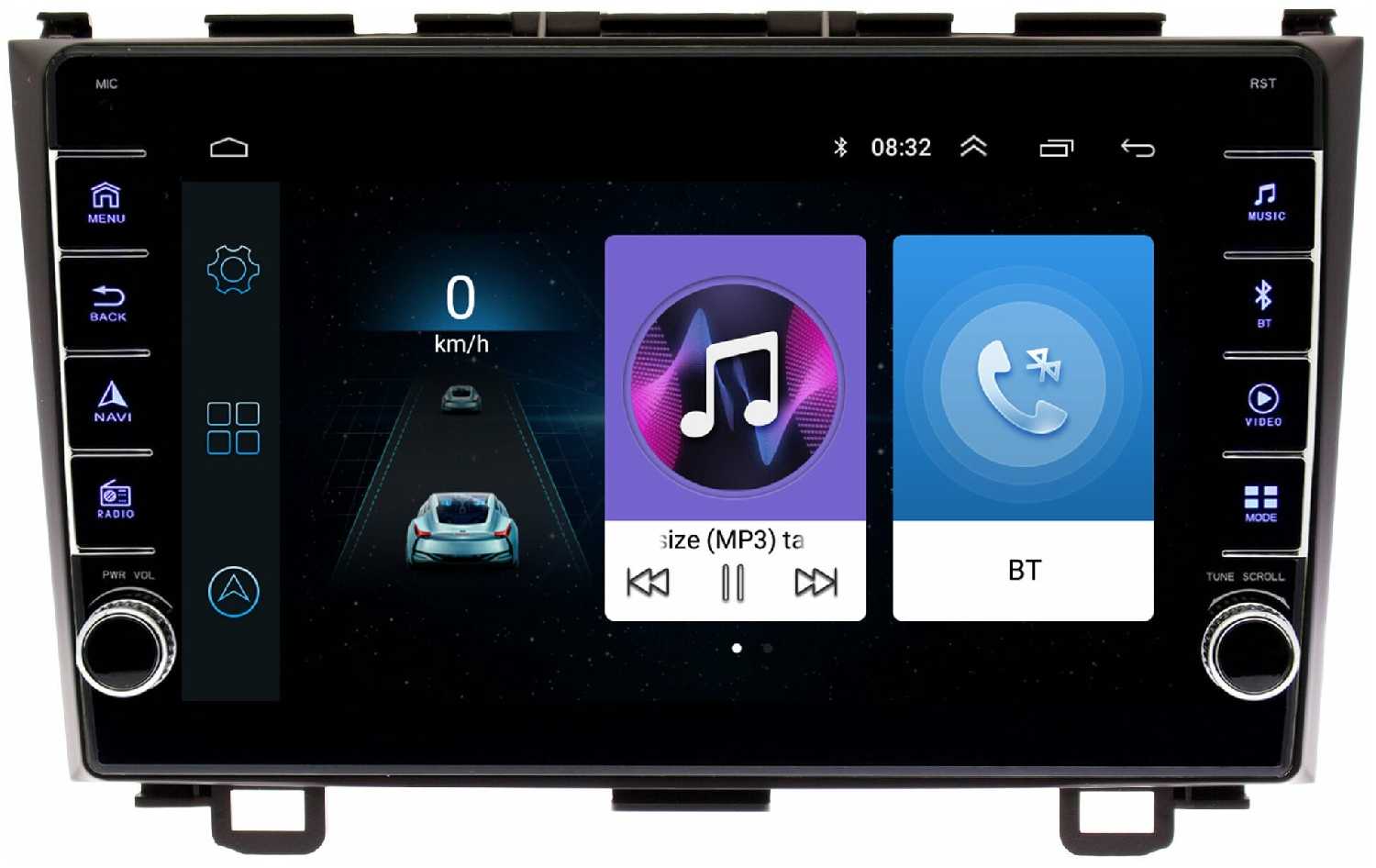 Штатная магнитола Wide Media Honda CR-V 2007 - 2012 [Android 10, WiFi, 2/32GB, 4 ядра]