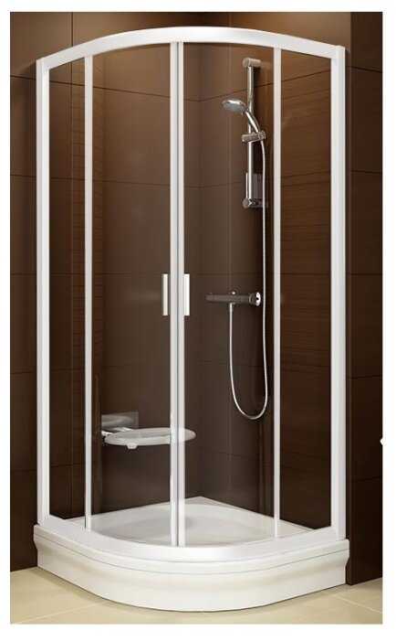 Душевой уголок RAVAK Blix BLCP4-80 низкий поддон 80см*80см