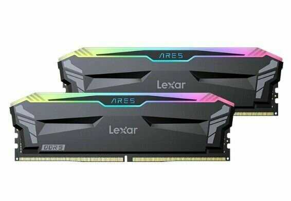 Модуль памяти Lexar Ares RGB DDR5 6000MHz 2x16 ГБ (LD5FU016G-R6000GDGA)