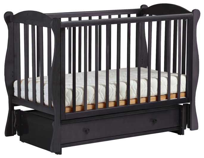 Кроватка ЛЕЛЬ (Кубаньлесстрой) Кубаночка-6 БИ 42, классическая, универсальный маятник фотография 4