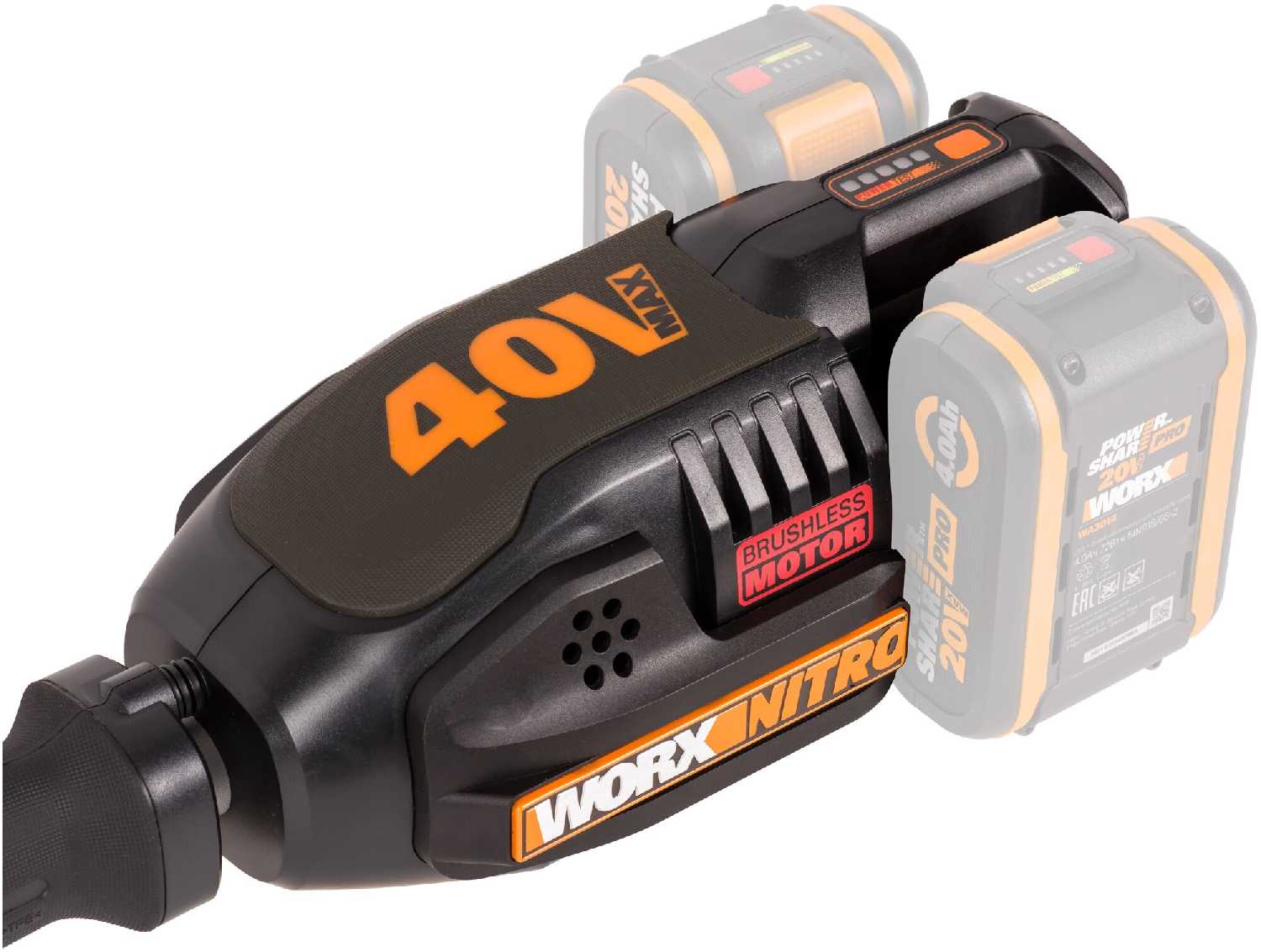 Триммер аккумуляторный NITRO WG186E.92 40В фотография 4