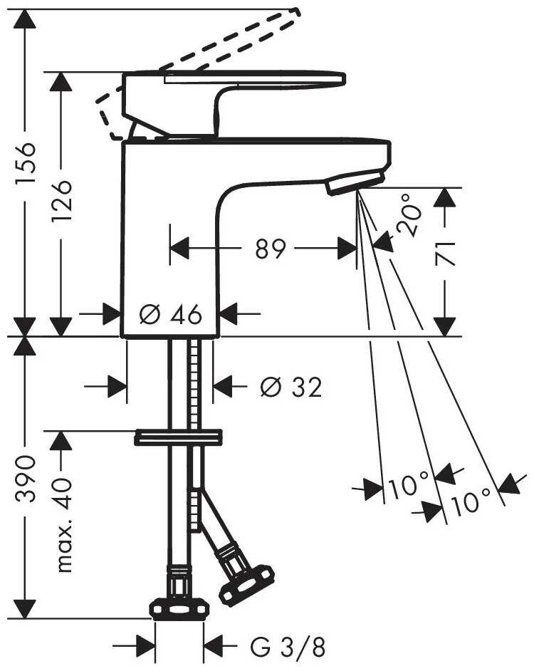 Смеситель Hansgrohe 71558 фотография 1