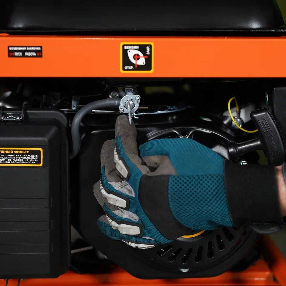 Генератор бензиновый Partner Partner for Garden 4000E фотография 30