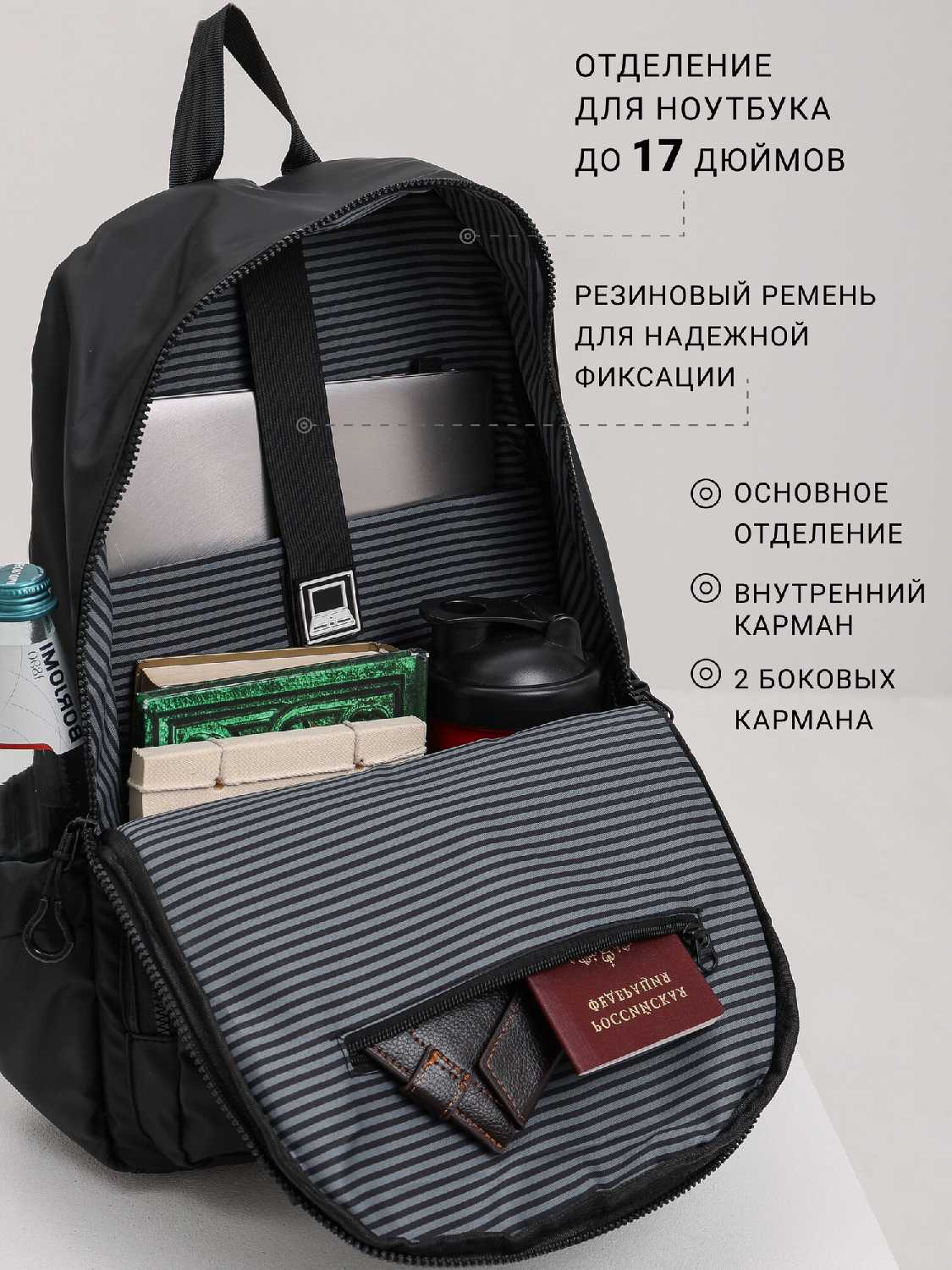 Рюкзак Habastore Рюкзак мужской городской (30 литров) фотография 33