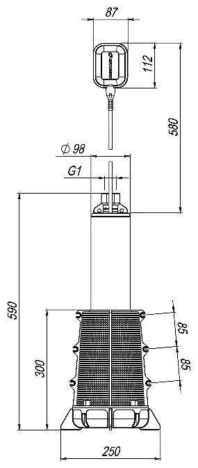 Повысительный насос колодезный насос ДЖИЛЕКС Водомет ПРОФ 55/50 А дф (600 Вт) фотография 9