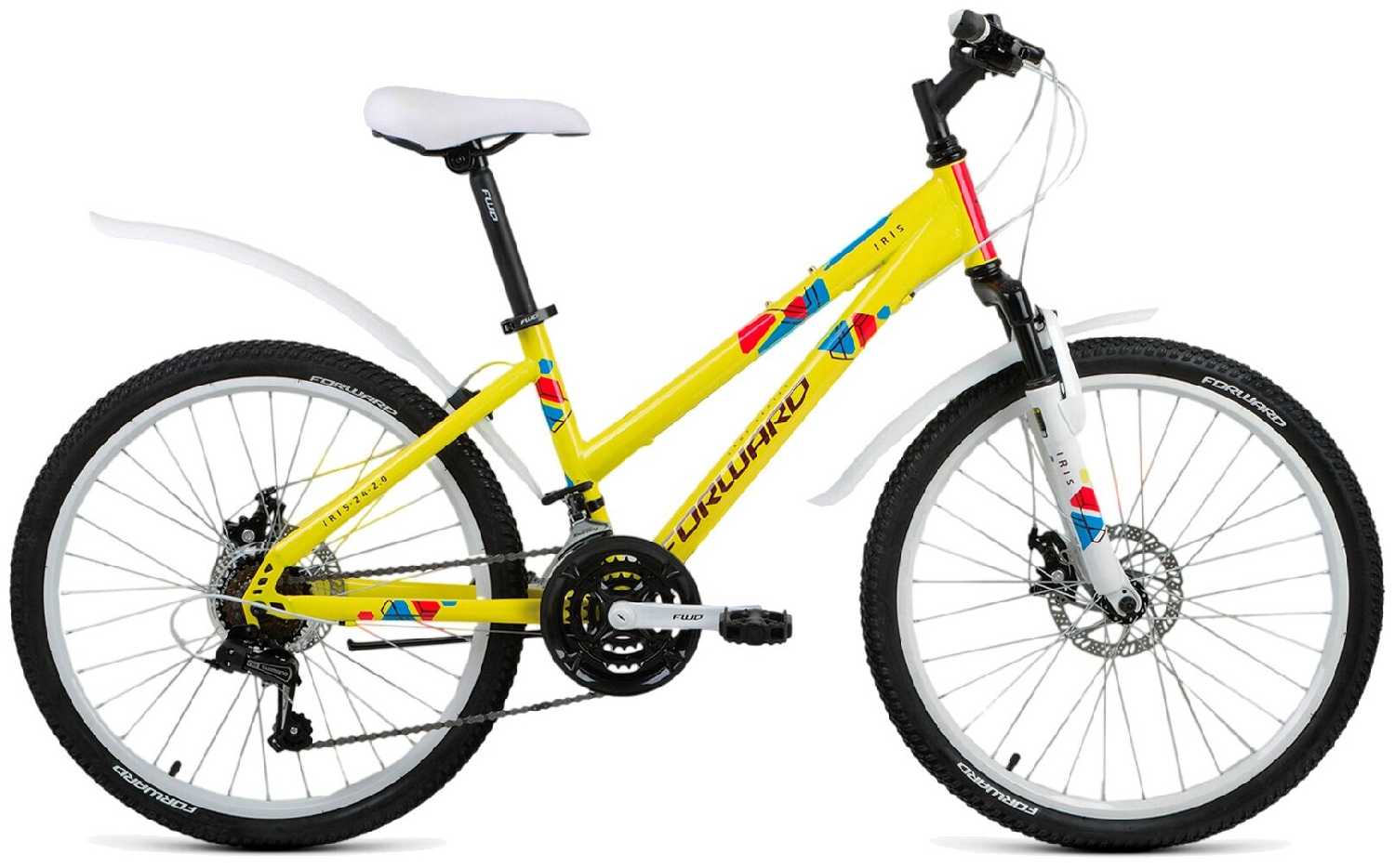Горный (MTB) велосипед FORWARD Iris 24 2.0 Disc (2019) фотография 1