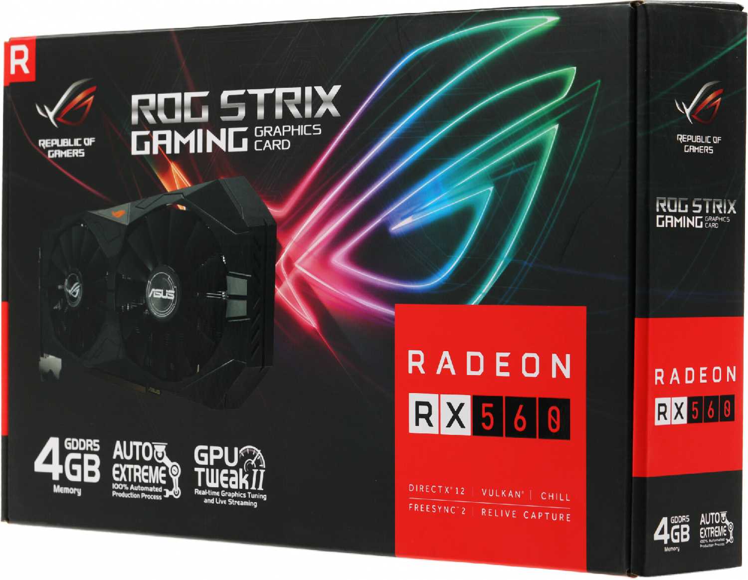 Видеокарта Asus RX560 4GB фотография 8