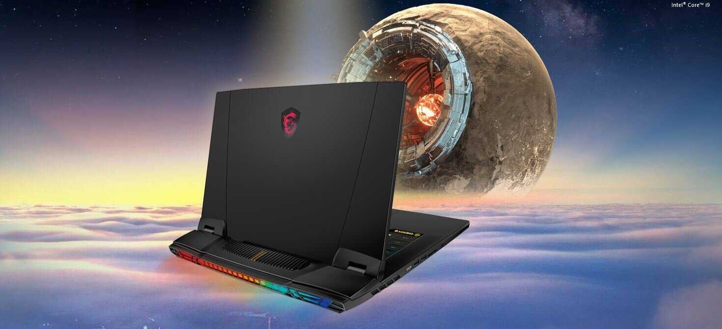 Ноутбук MSI Titan GT77 HX (Intel Core i9, 64 ГБ RAM, RTX 4090) фотография 1