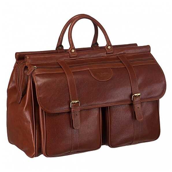 Сумка дорожная Dr.Koffer, натуральная кожа фотография 2