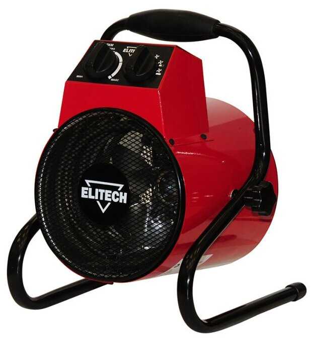 Электрическая тепловая пушка ELITECH ТВ 3ЕК фотография 8