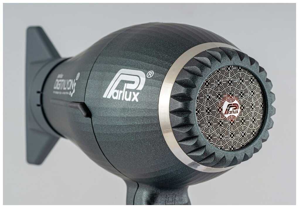 Фен PARLUX Digitalyon Anthracite, антрацит, 2400 Вт, 2 насадки, провод 3,3 м 0901-Digitalyon Antracite фотография 2