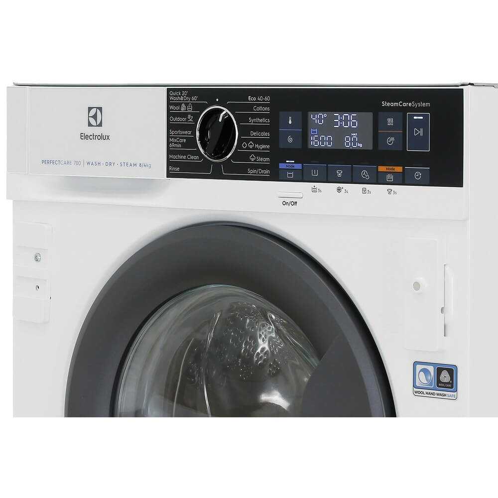 Встраиваемая стирально-сушильная машина Electrolux EW7W368SI фотография 17
