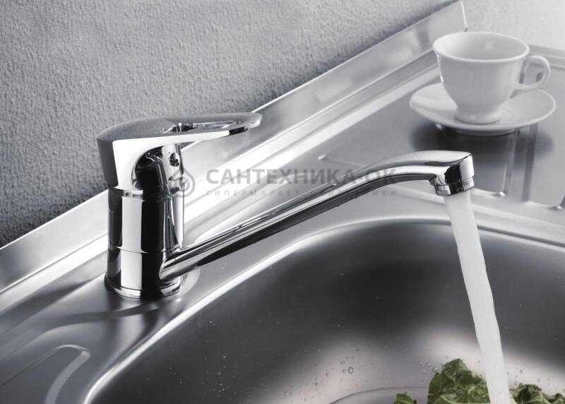 Смеситель для кухни Frap Смеситель для кухни Ф40 (49703-В) фотография 1