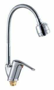 Смеситель для кухни (мойки) Ростовская Мануфактура Сантехники SL50-016F, рычажный