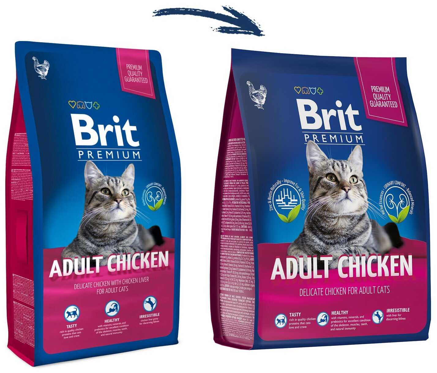Корм для кошек Brit Premium с лососем фотография 10