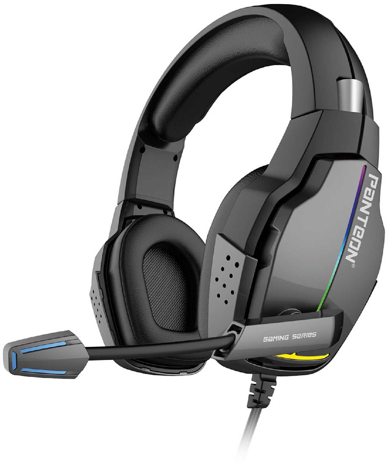 Игровые наушники PANTEON GHP-850 PRO (USB-подключение, LED-подсветка, VIRTUAL SURROUND SOUND 7.1, съемный микрофон, фирменное ПО) фотография 23